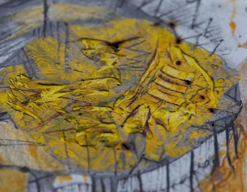 Buddhist Sketchbook Detail