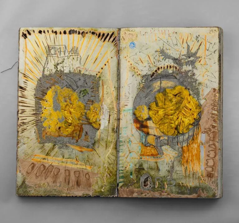 Buddhist Sketchbook Drawing Page