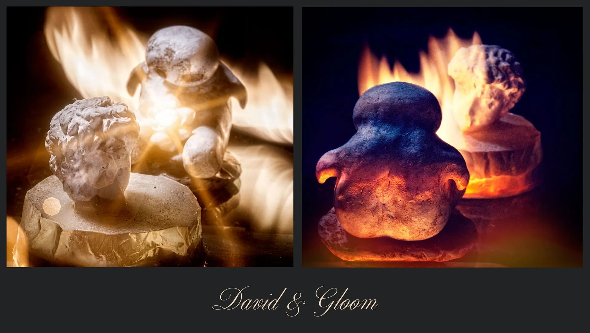 David & Gloom Diptych