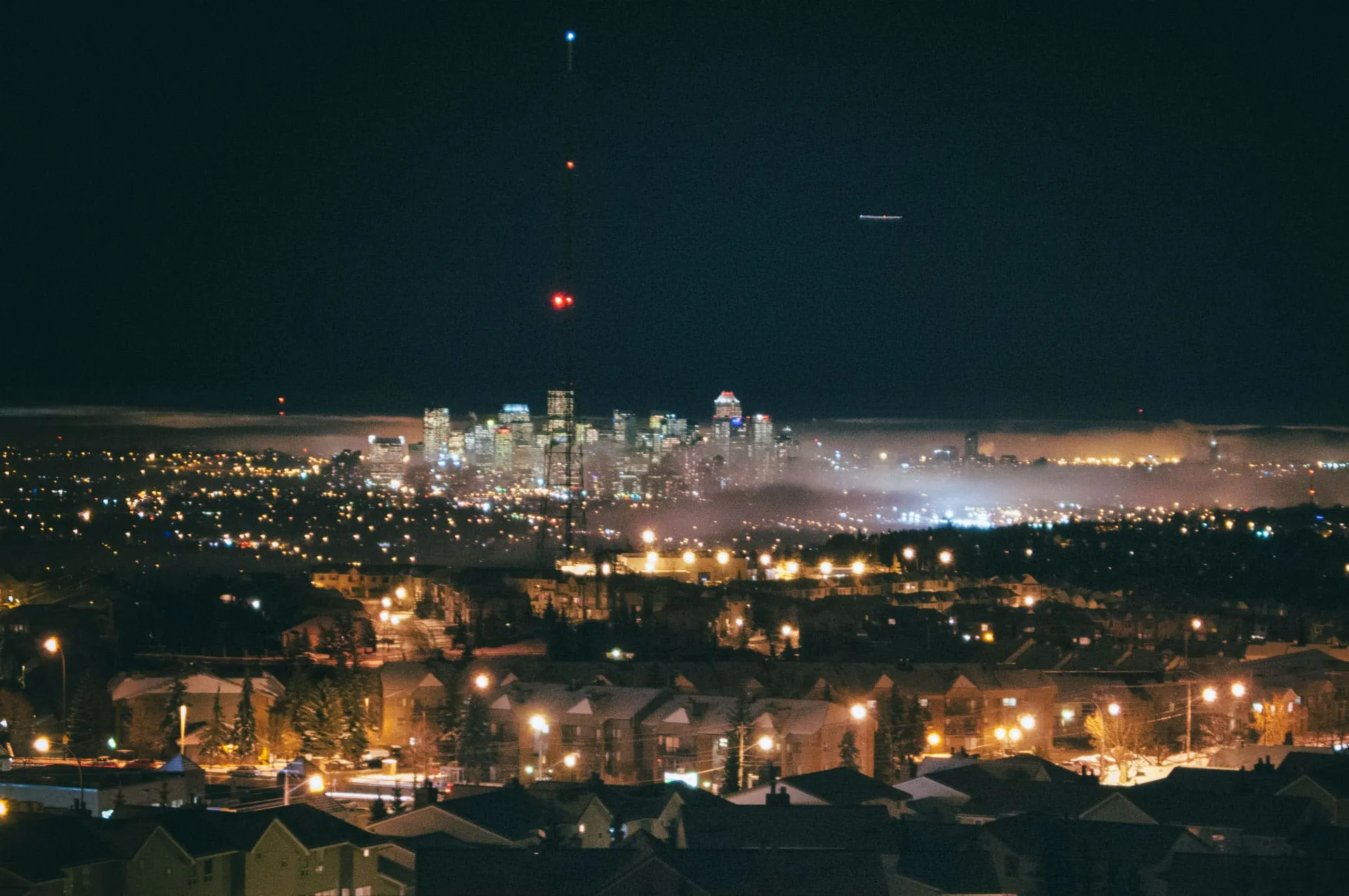 Calgary At Night