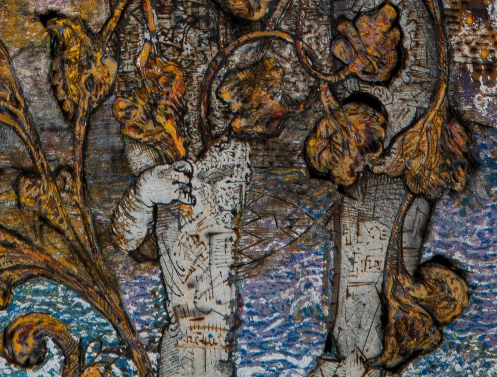 Disappearing Man - Detail