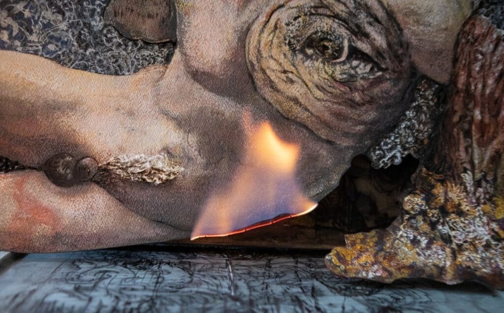 Elephant Man Burning