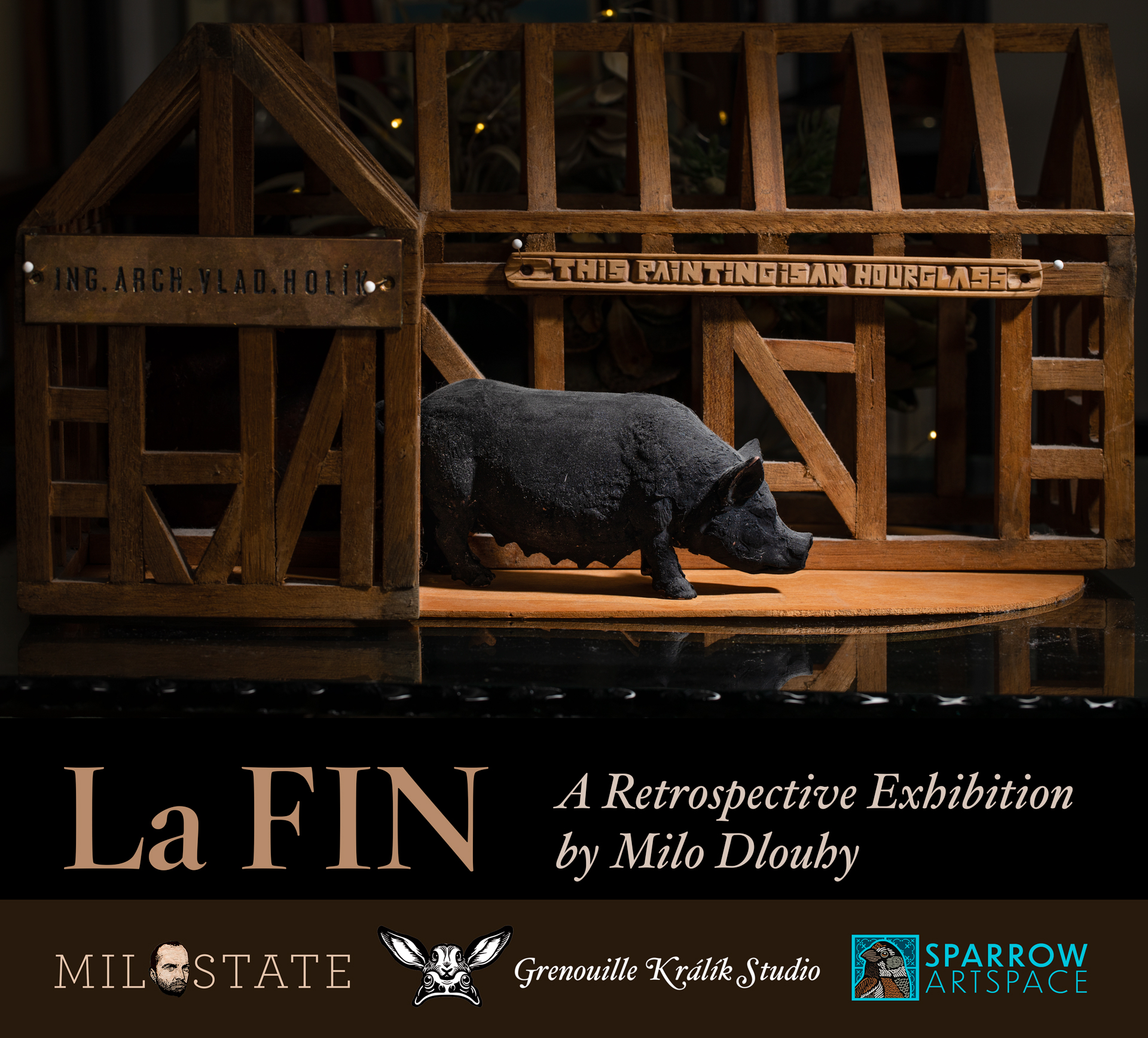 La FIN retrospective art exhibition